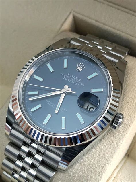 rolex data just blue|rolex datejust blue face 41mm.